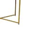 Flash Furniture Hampstead Collection Coffee Table - Modern White Marble Finish Accent Table with Crisscross Brushed Gold Frame NAN-JH-1787CT-MRBL-GG - alternate 6